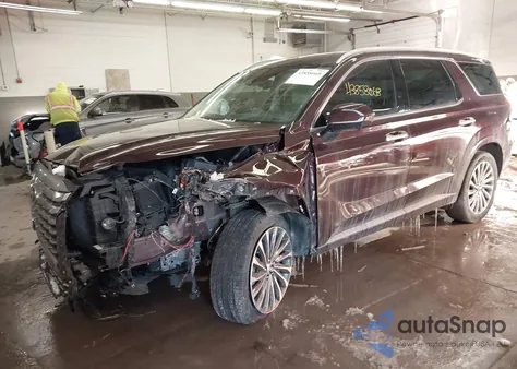 2024 Hyundai Palisade Calligraphy из США, поврежденный, VIN KM8R7DGE3RU738579